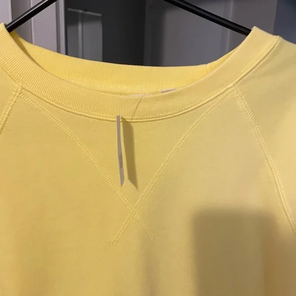 Gap bright yellow medium sweatshirt - Picture 5 of 6